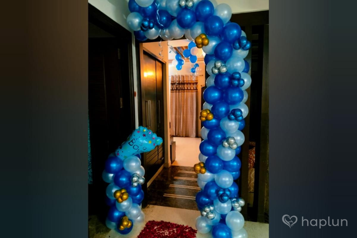 Royal Baby Boy Welcome Decor