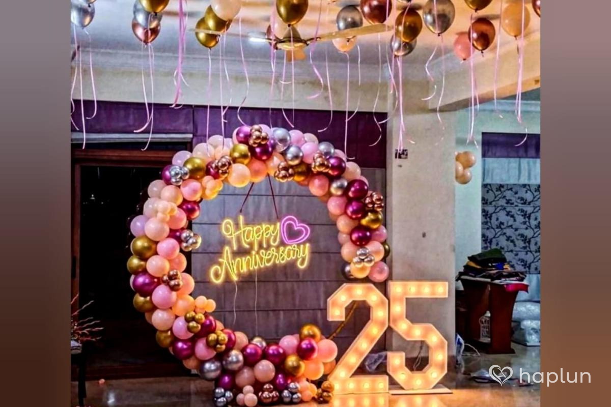 25th Anniversary Party Decoration