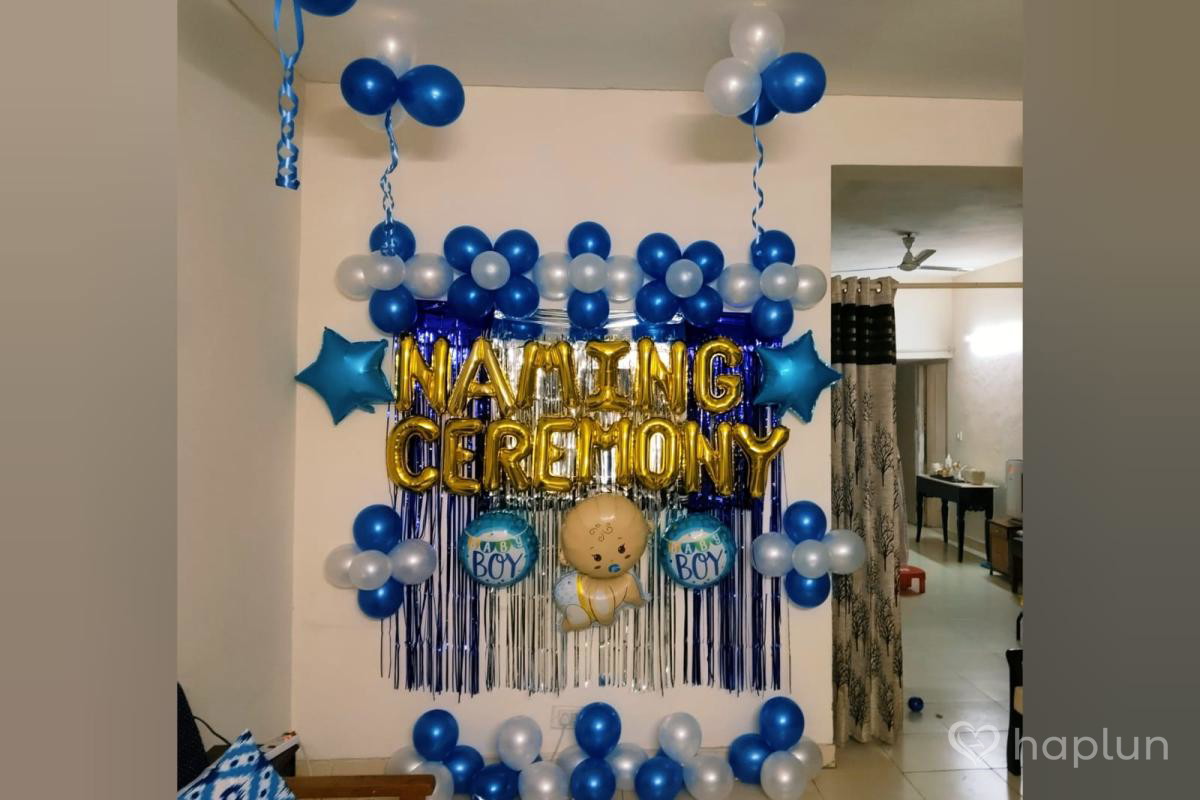 Baby Name Reveal Decoration