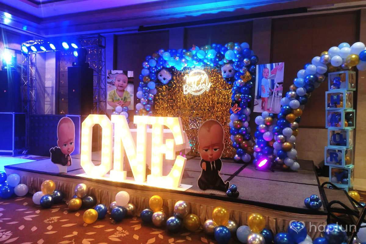Boss Baby Theme In Banquet Hall