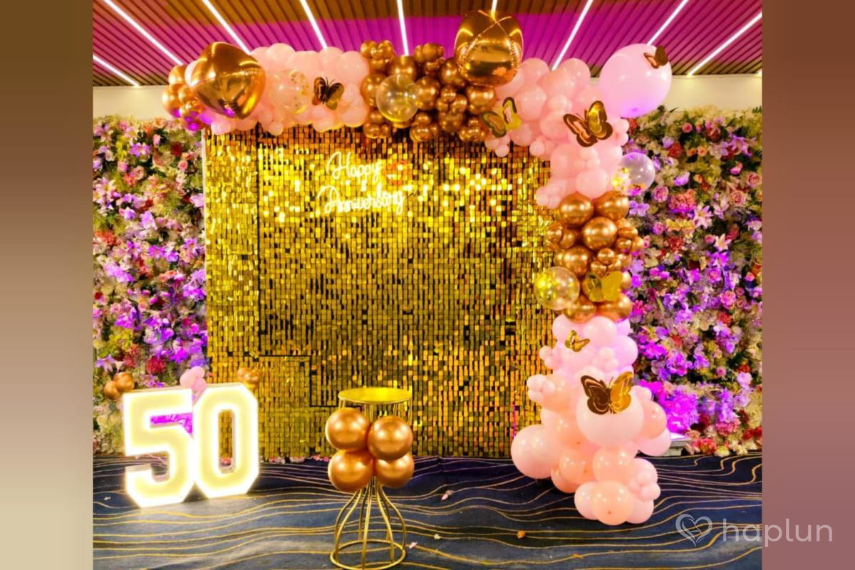 Golden Jubilee Anniversary Decoration