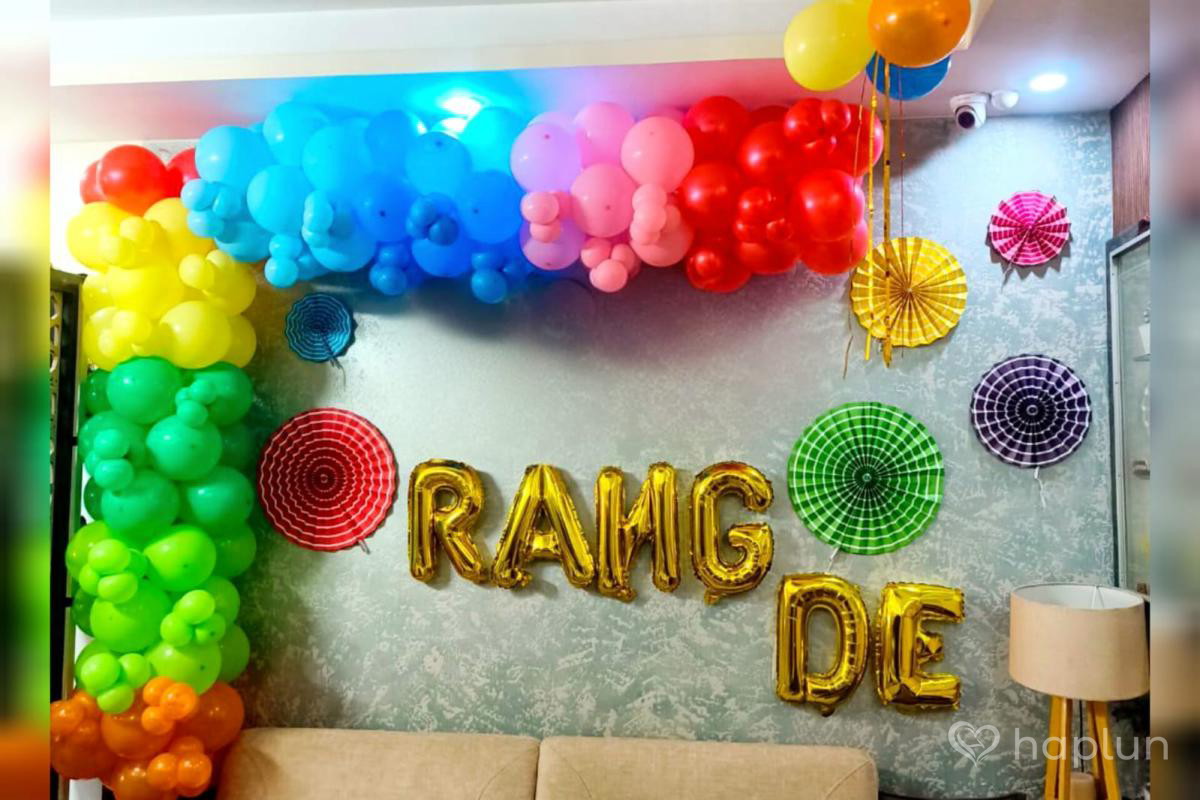 Holi Theme Decoration