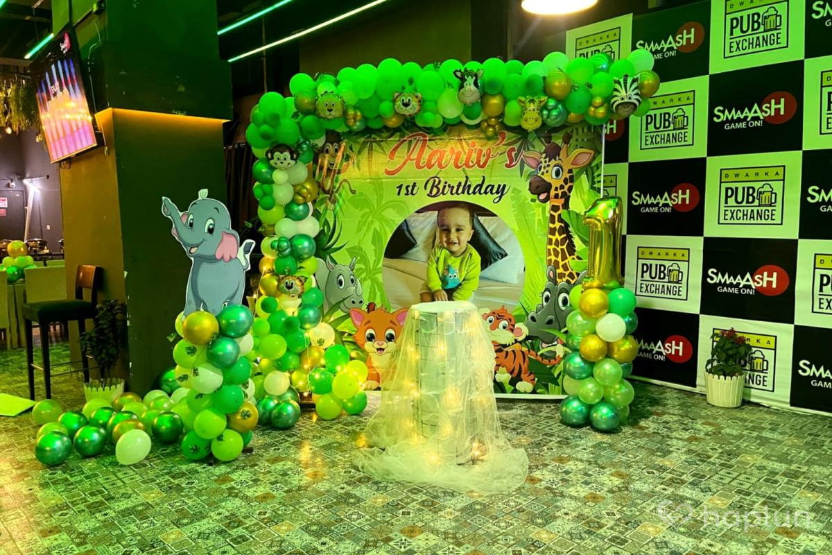 Jungle Safari balloon Decoration