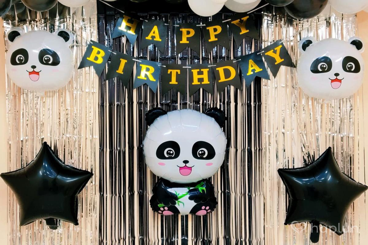 Panda Boy Theme Decor