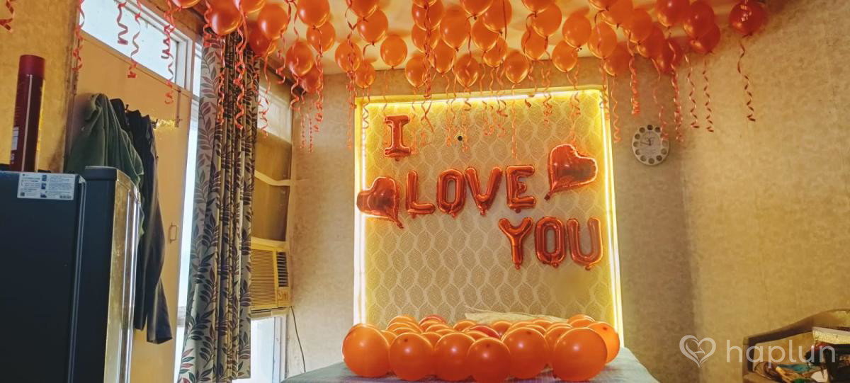 Romantic Birthday decoration idea for wife
