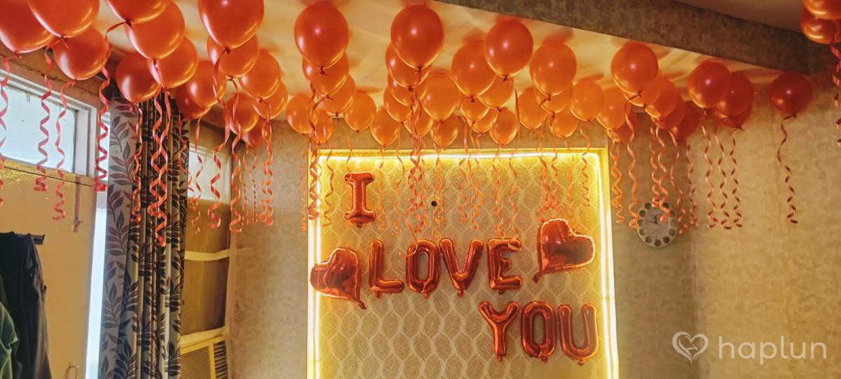 Romantic Love Theme Decoration ideas