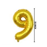 32inch Foil Number (Golden)