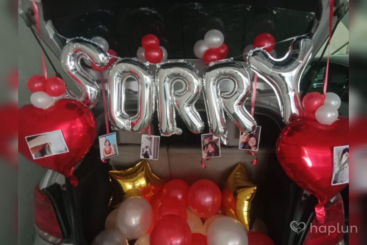 Apology Balloon Decoration