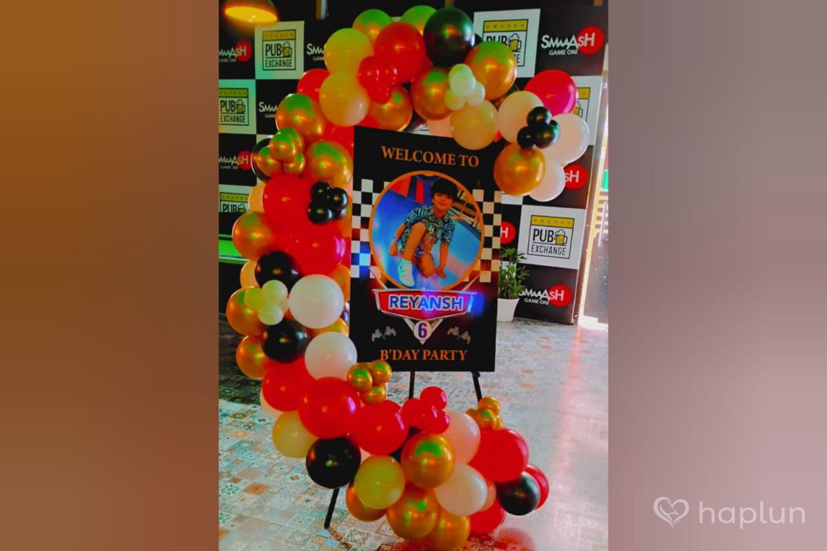 Car Theme Balloon  Decoration