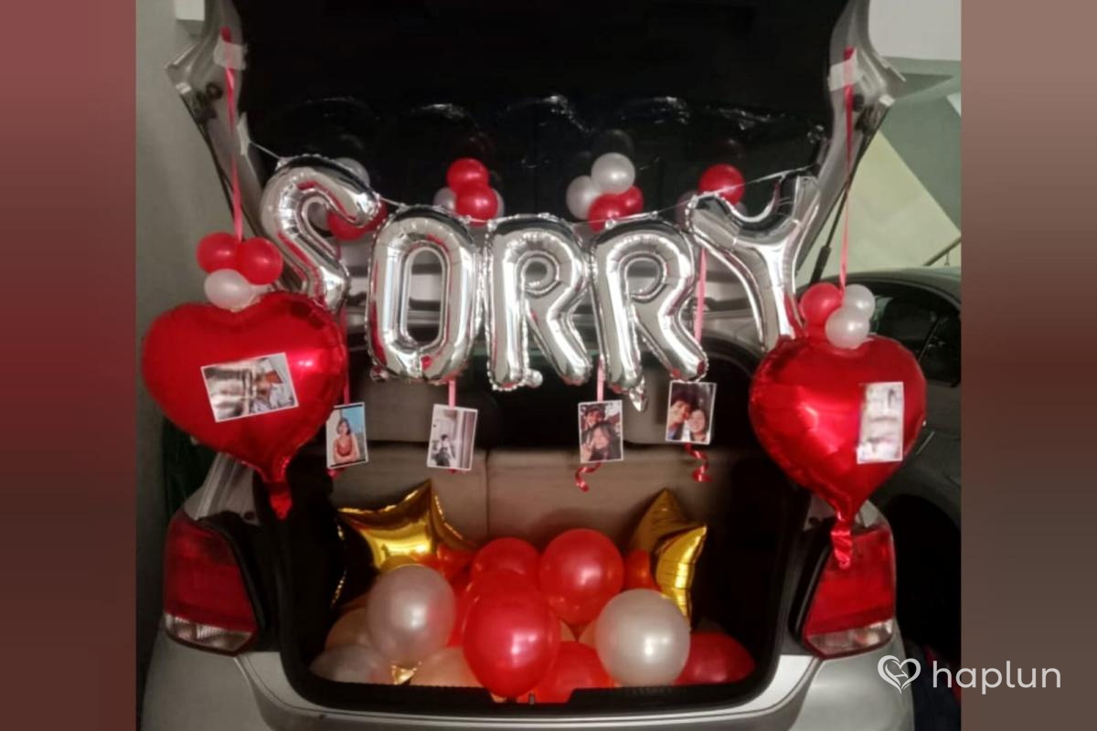 Gentle Apology Balloon Decoration