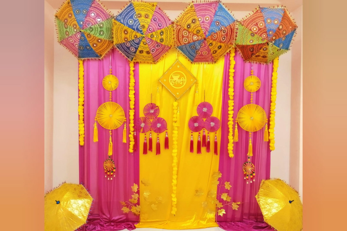 Haldi Rasam Party Decor