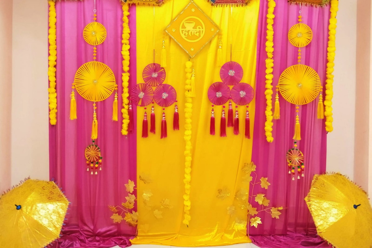 Haldi Theme Decor