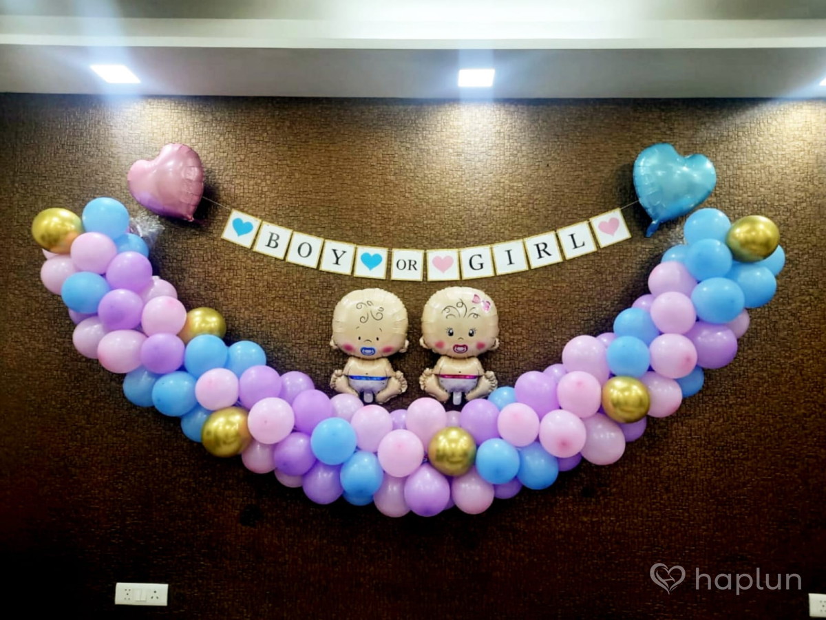 Half Moon Baby Shower Decor