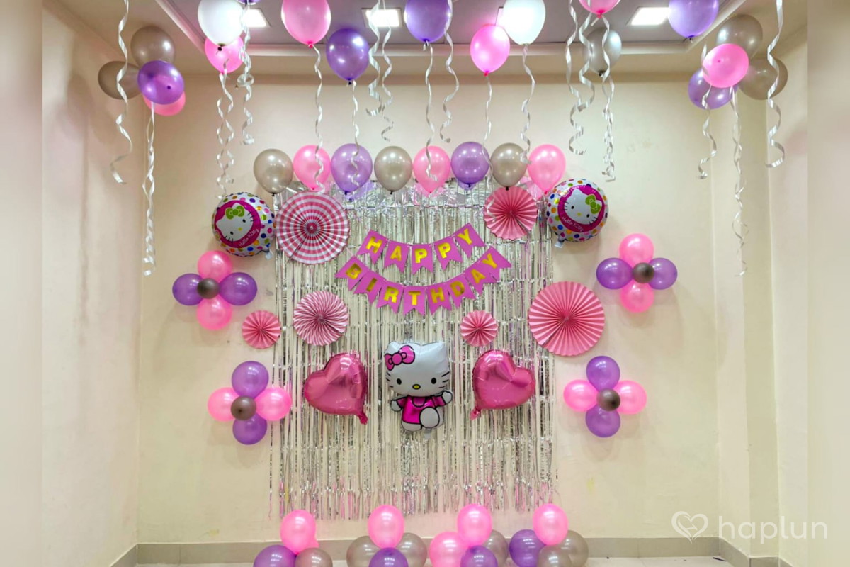 Hello Kitty Theme Decoration