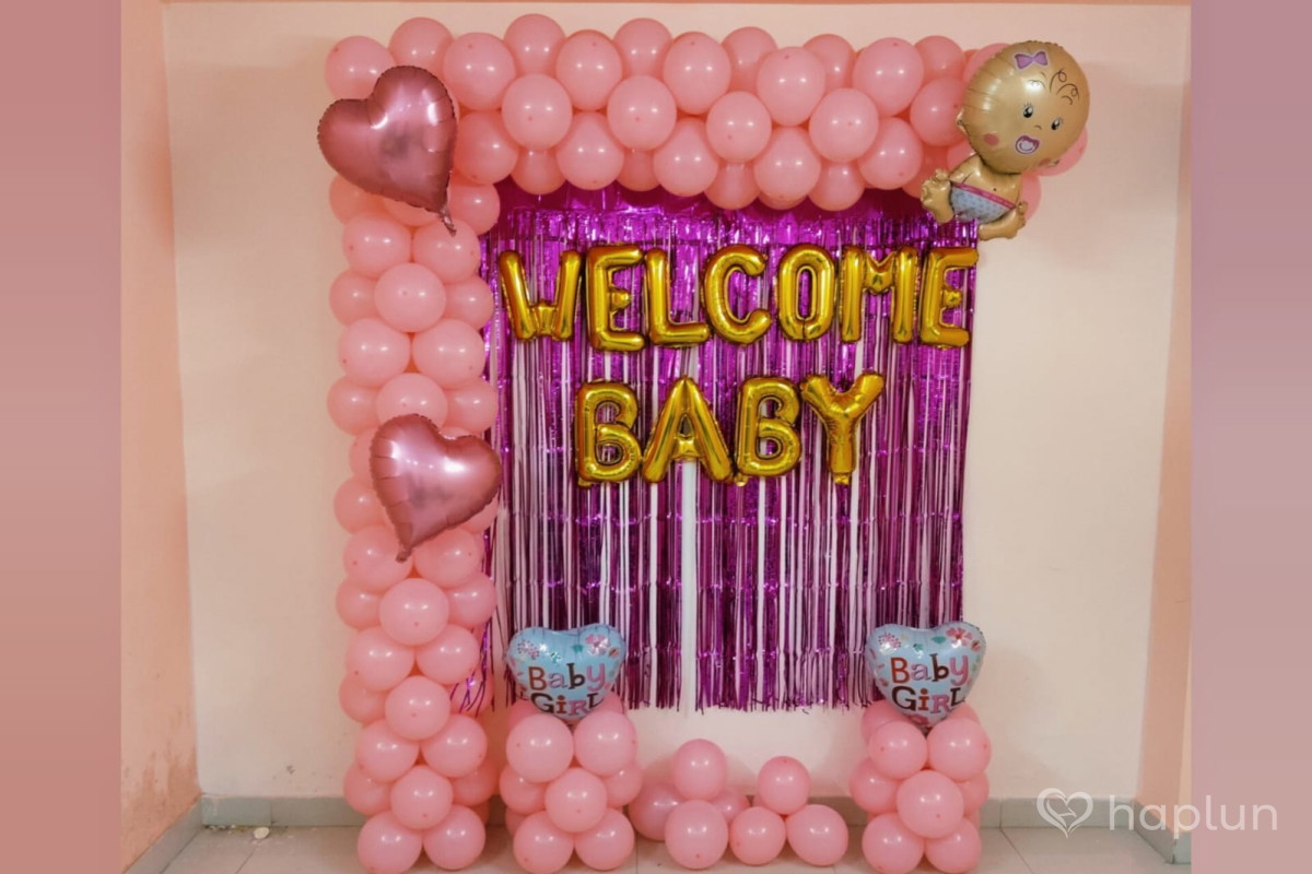 Little Miss Arrived Decor