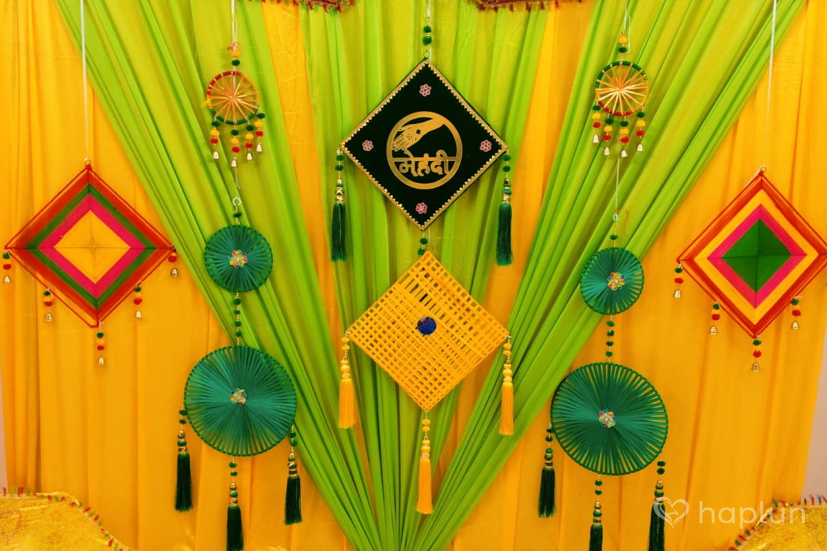 Mehendi Theme Decoration