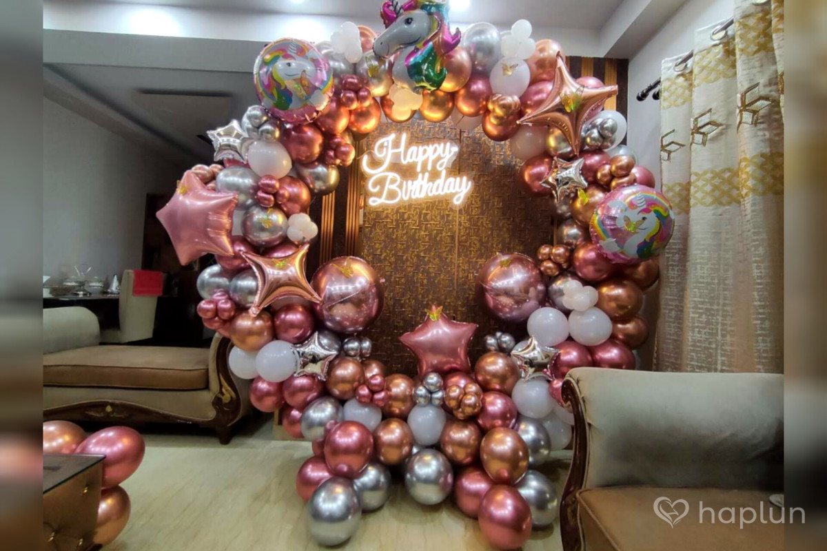 Unicorn Theme Ring Decoration