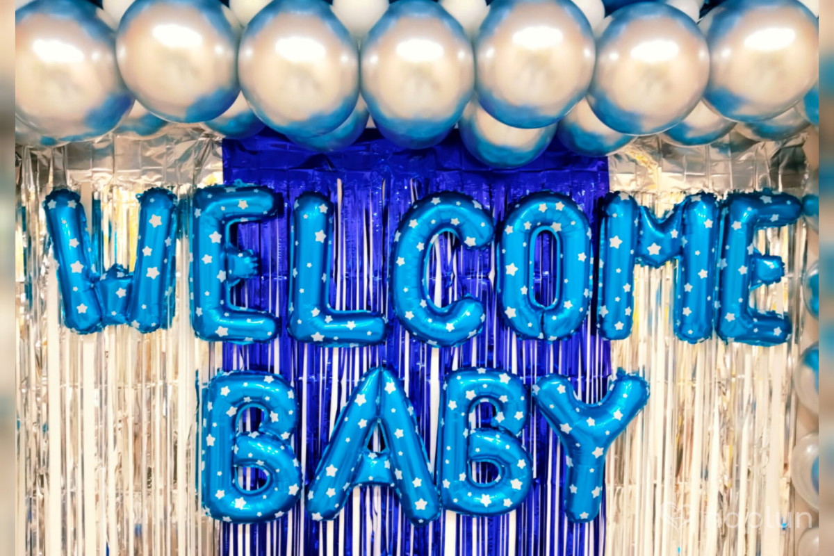 Baby Boy Welcome Decor