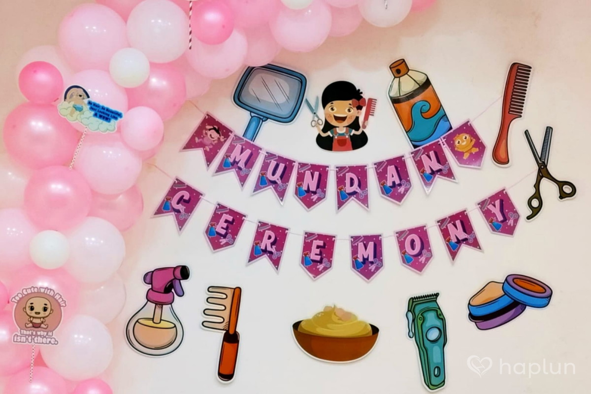 Mundan Ceremony Surprise Decoration