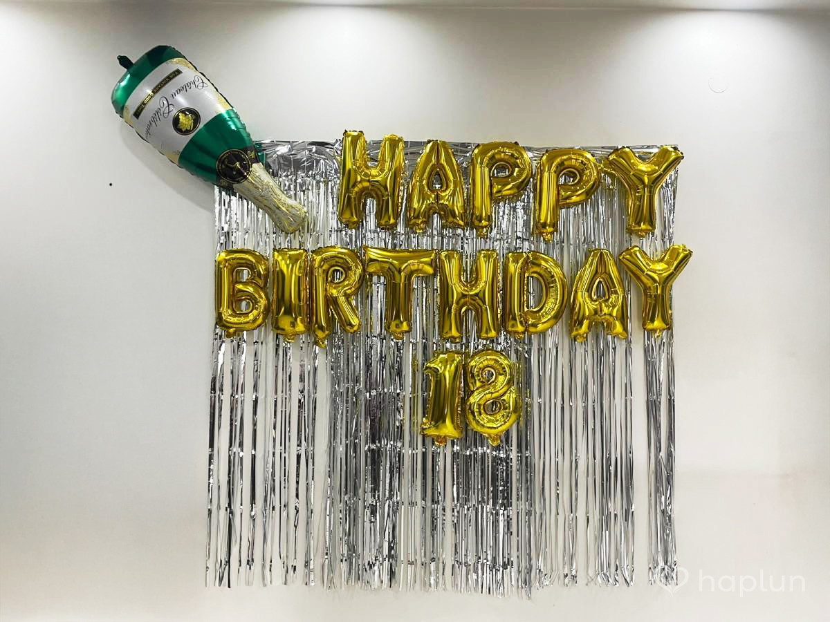 Simple Birthday Decor without Balloons