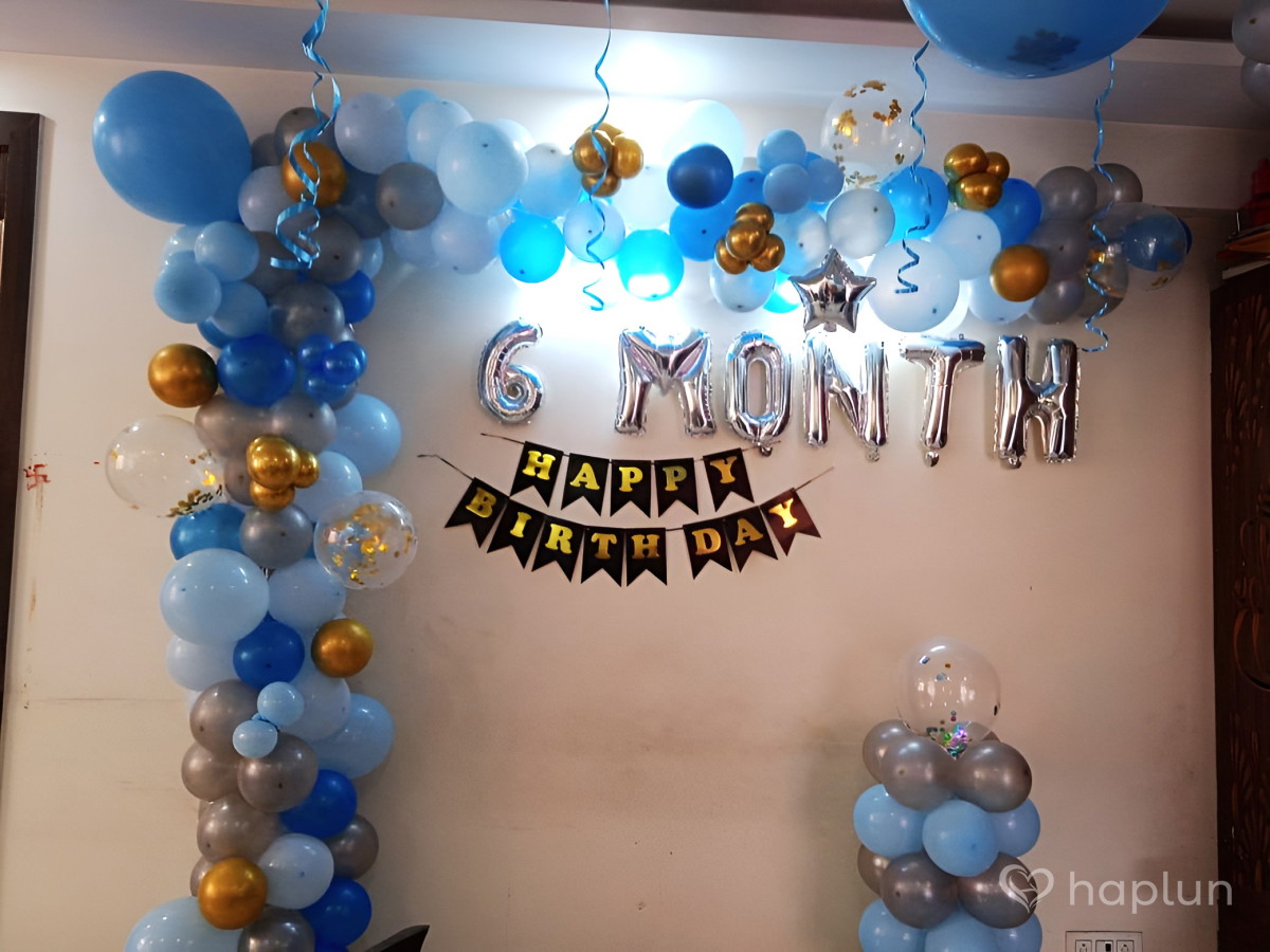 6 Month Birthday Decoration