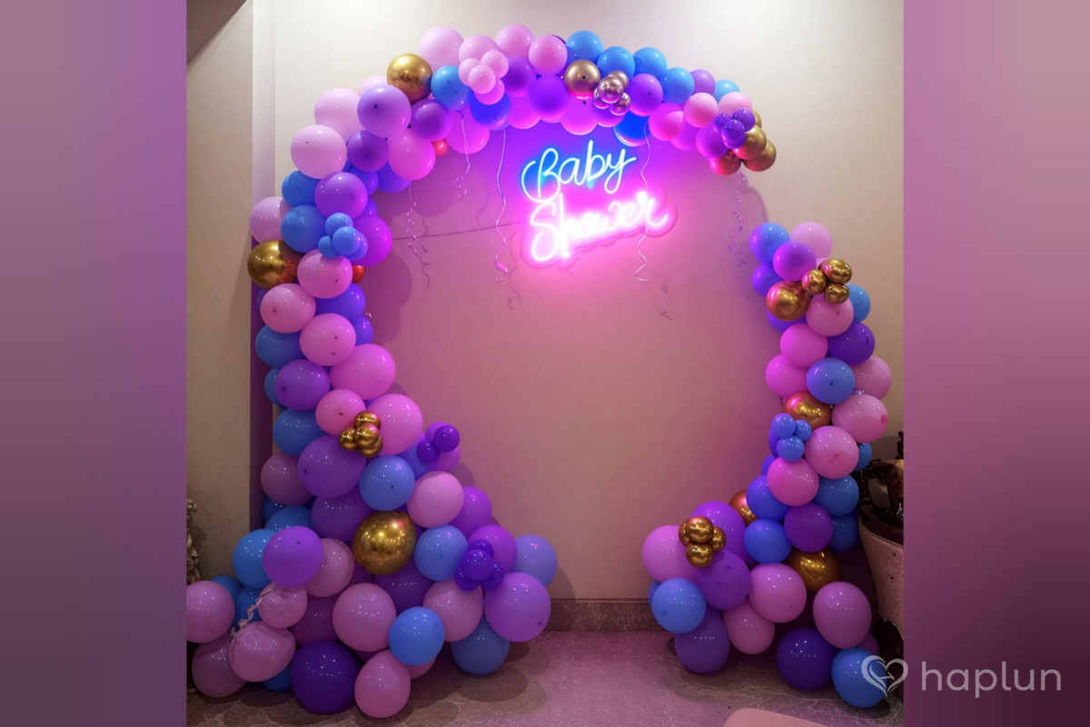 Baby Shower Neon Decoration