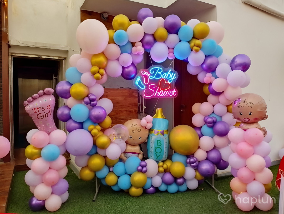 Baby Shower Ring Setup