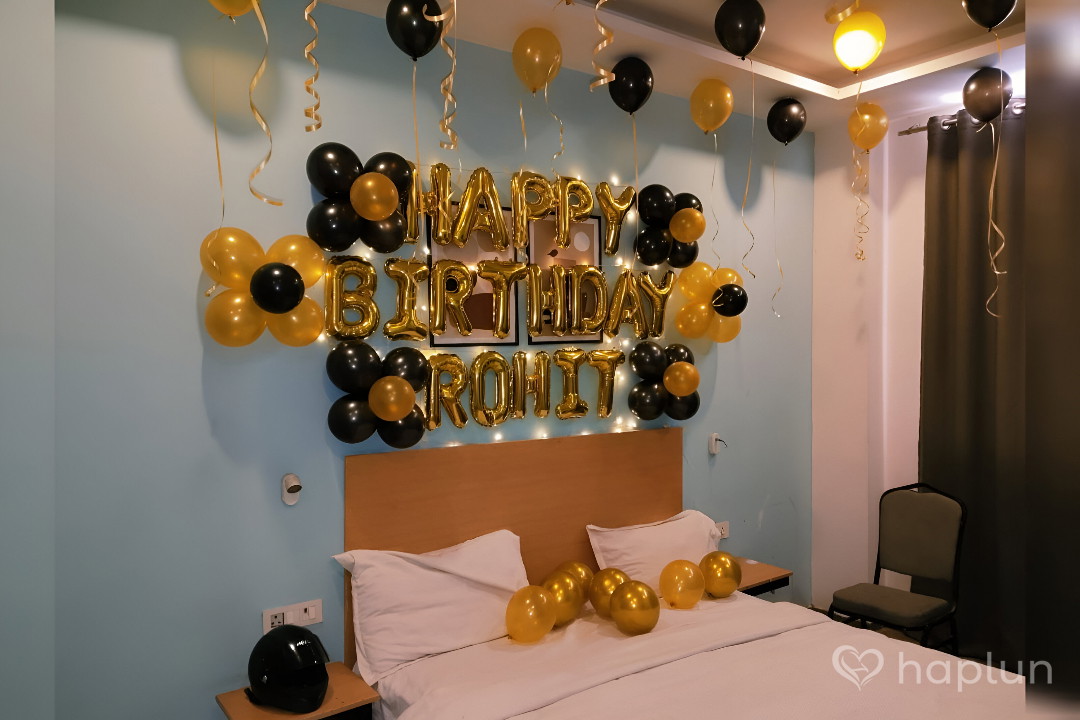 Birthday Surprise Balloon Decoration