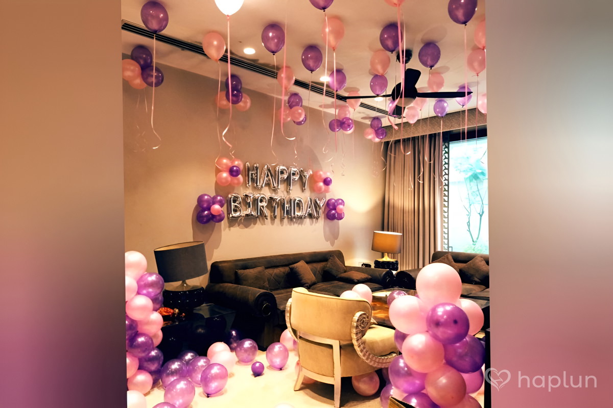 Birthday Balloon Decoration