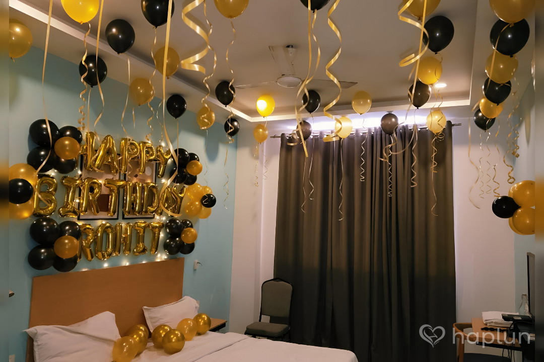 Birthday Surprise Balloon Decoration