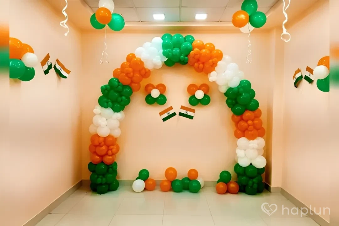 Tri-Color Independence Day Decoration