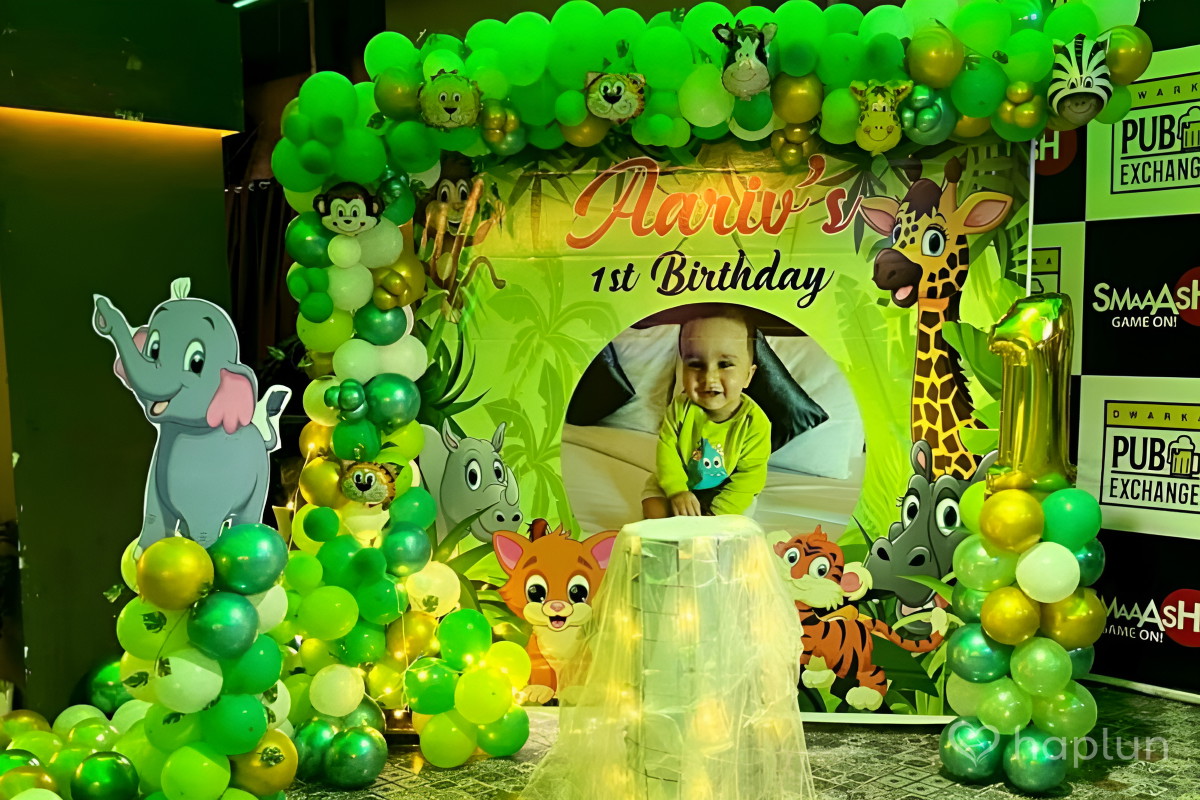 Jungle Safari balloon Decoration