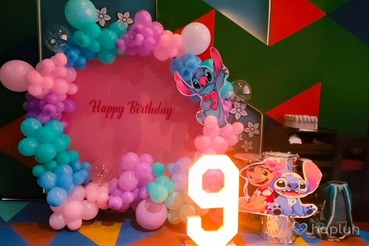 Stitch Birthday Ring Decoration