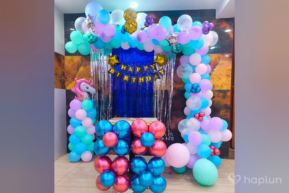 Unicorn Dreamland Balloon Setup