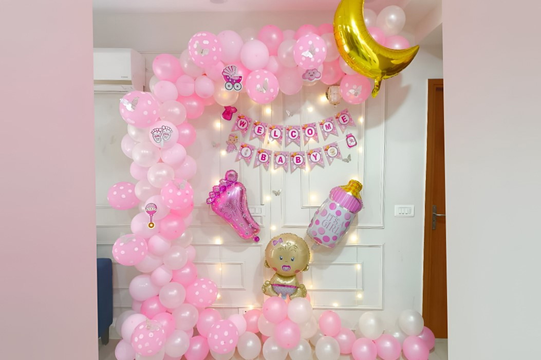 Baby Welcome Decoration For Girl