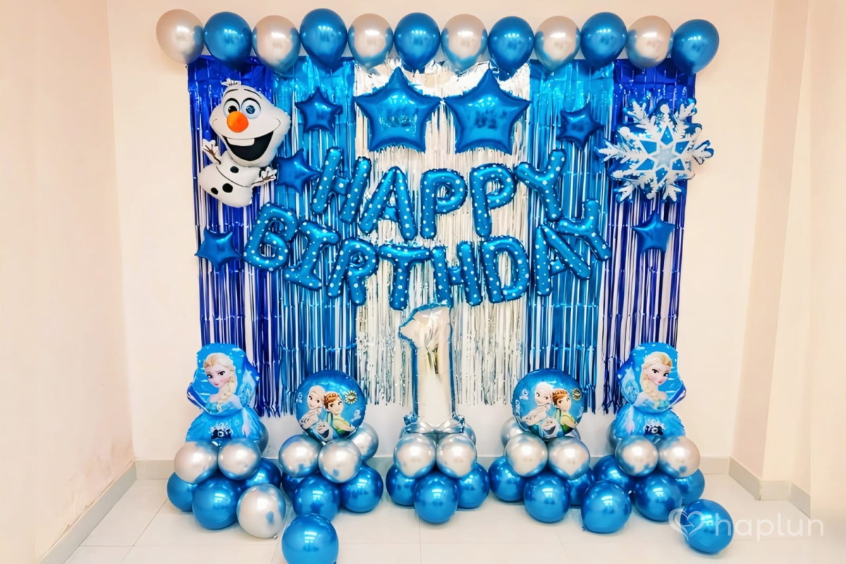 Ice Princess Frozen Birthday Decor