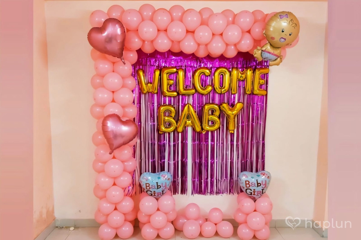 Little Miss Arrived Decor