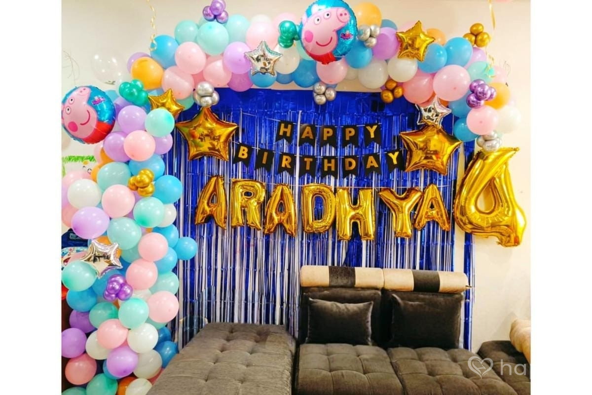 Peppa Pig Theme Decoration