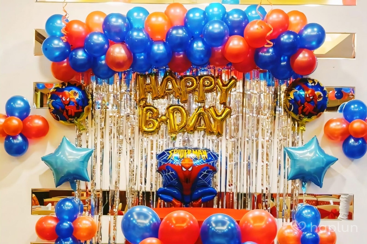 Spider Man Theme Decoration