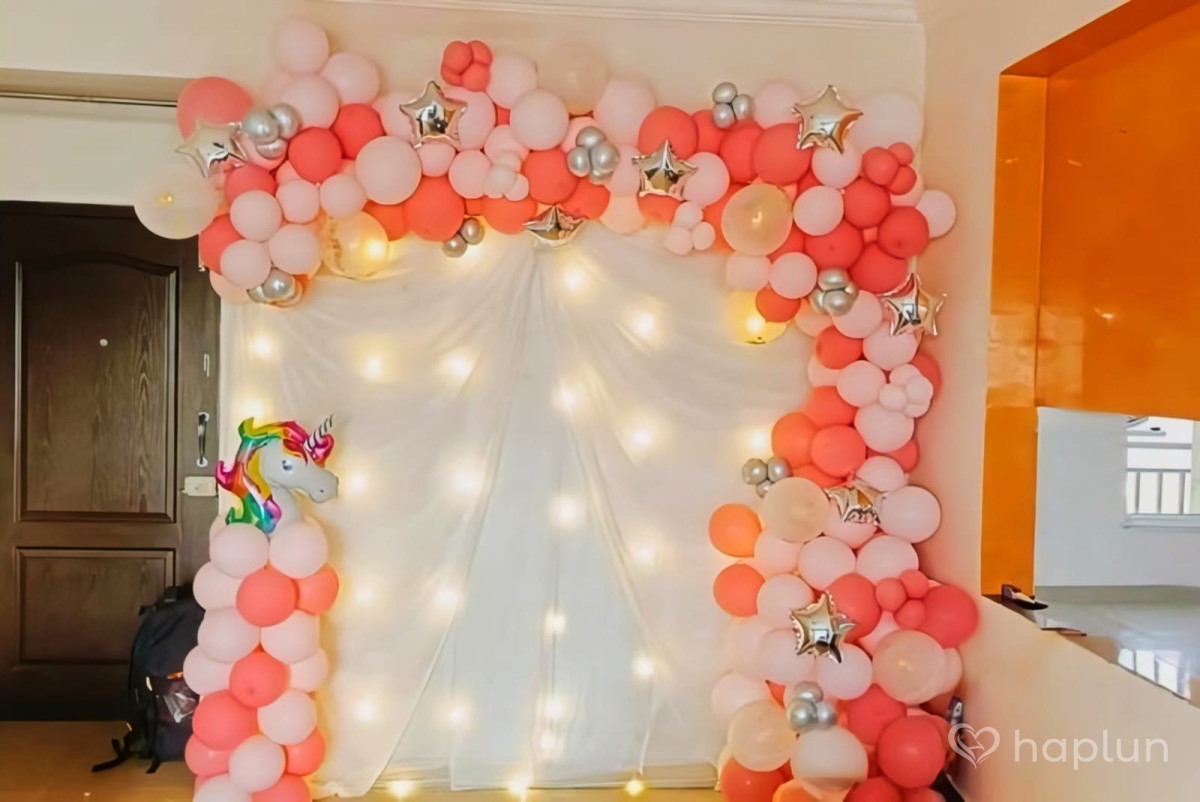 Unicorn Backdrop Decoration