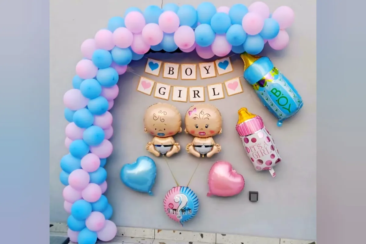 Baby Shower Arch Balloon Decor