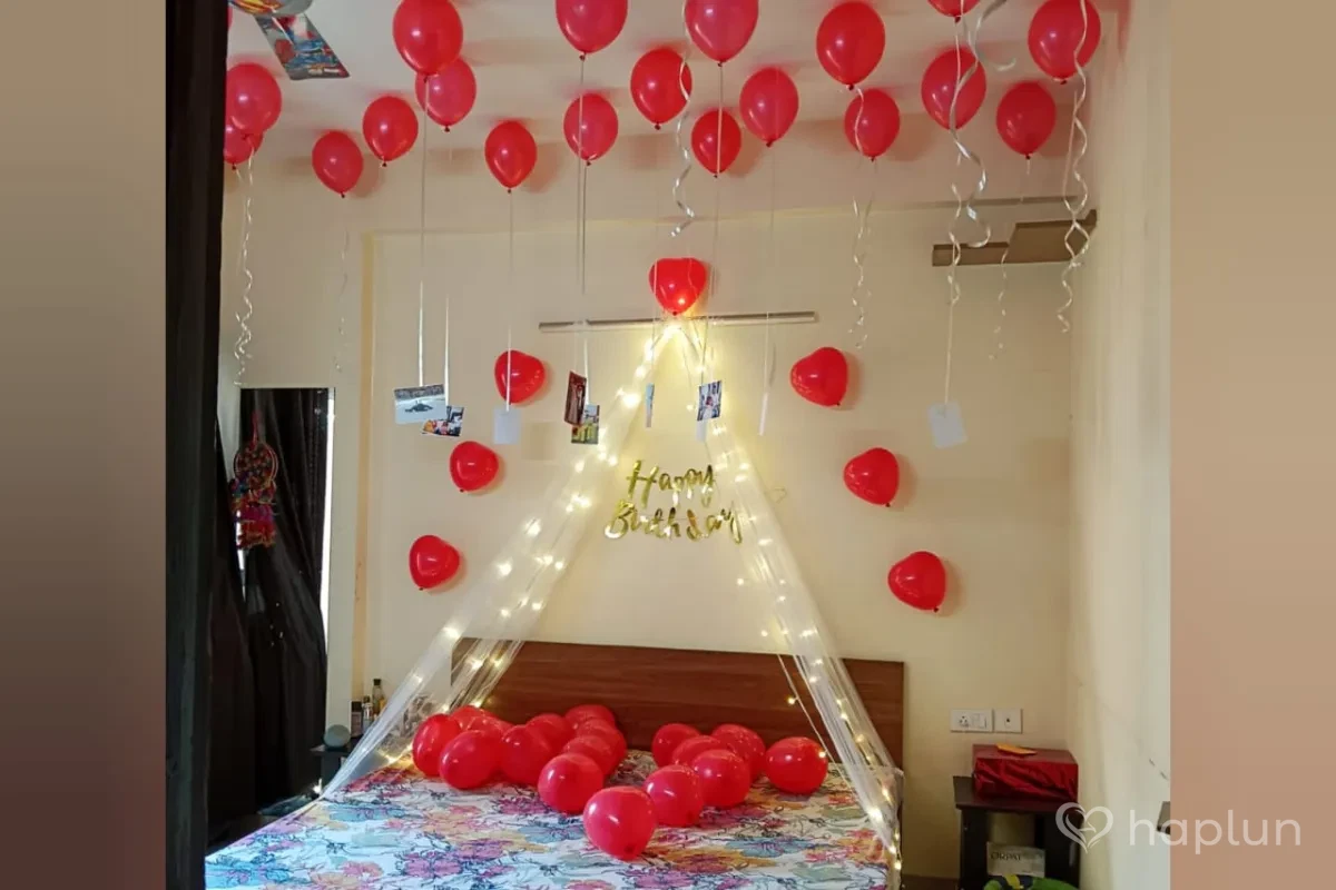 Romantic Cabana Birthday Surprise