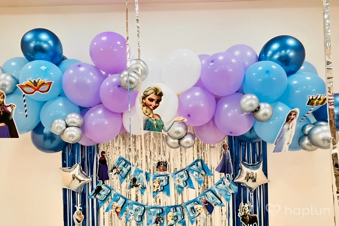 Frozen Princess Balloon Decoration
