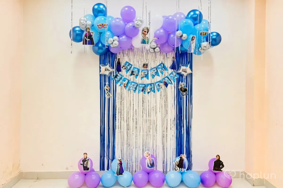Frozen Princess Birthday Setup