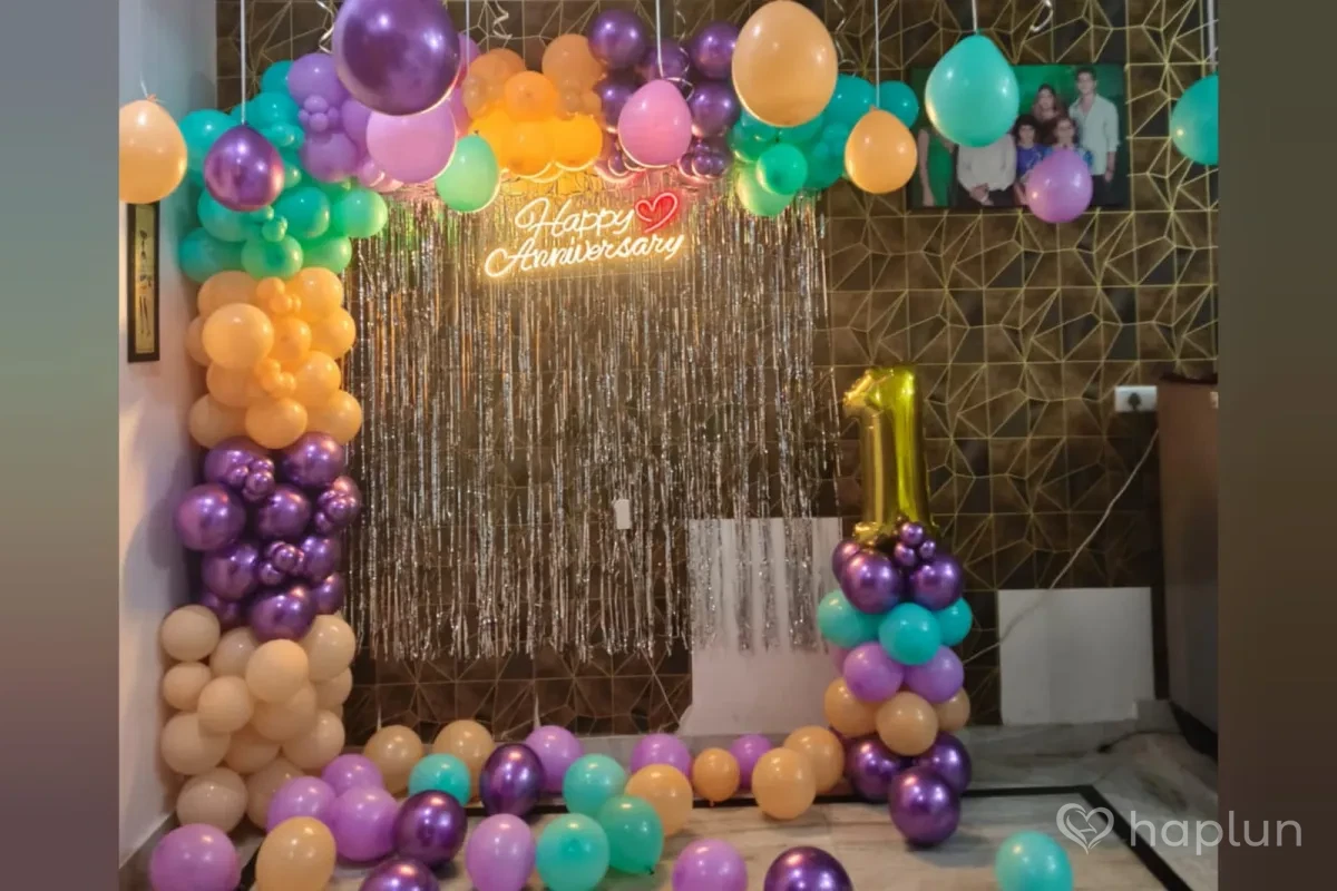 Anniversary Balloon Decoration