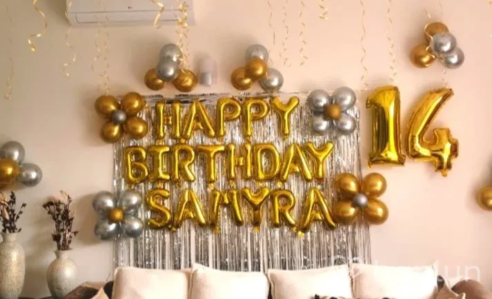 Chrome Balloon Decor