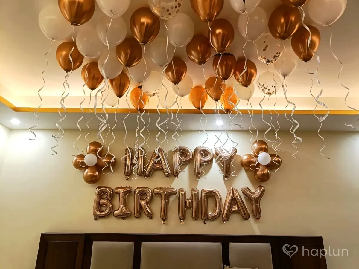 Classic Chrome Birthday Decor