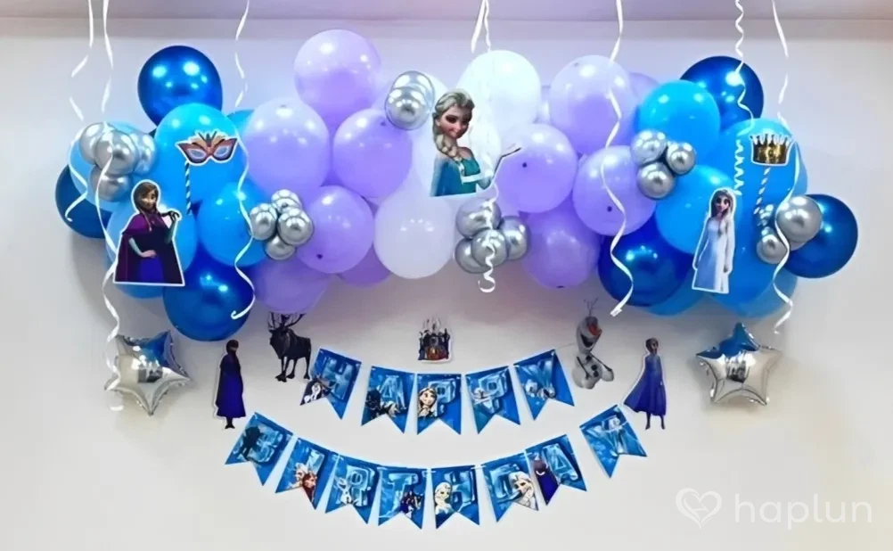 Frozen Princess Theme Decoration