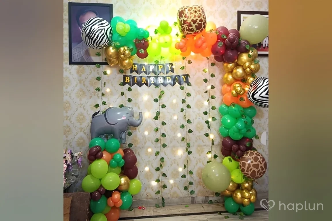 Jungle Joy Balloon Decoration