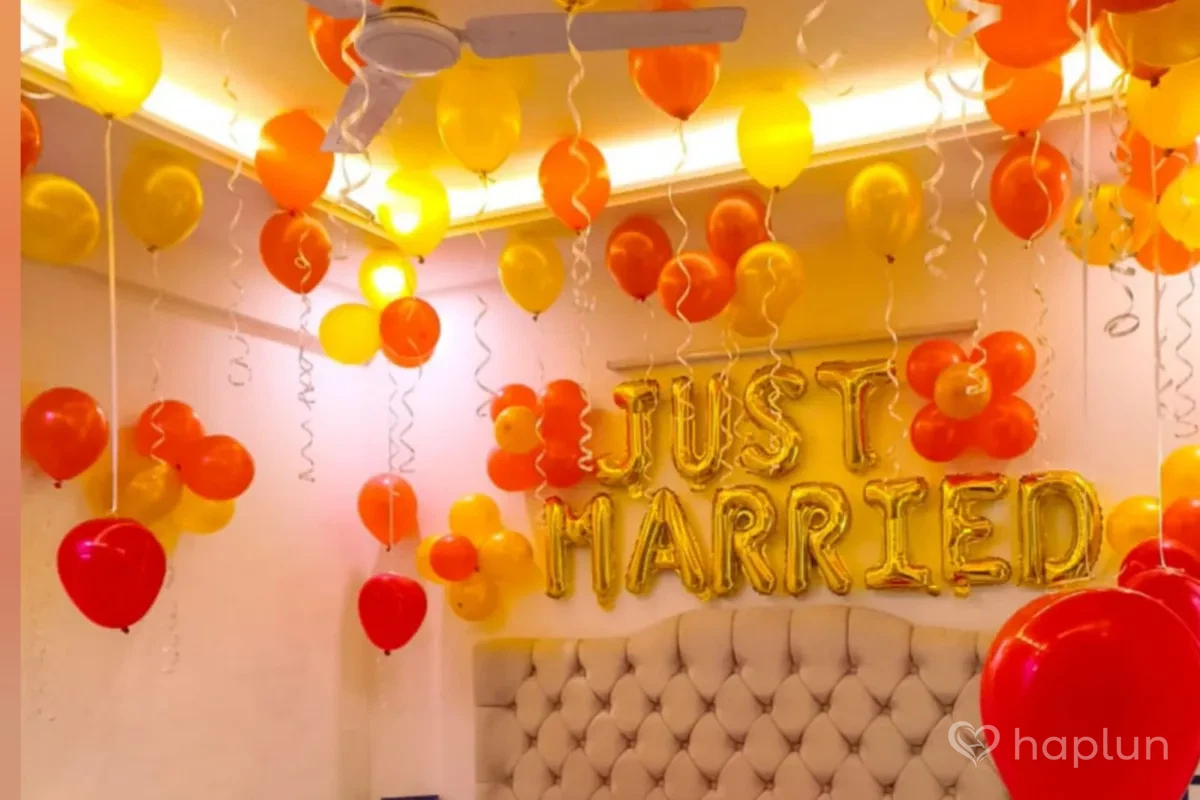 Just Married Room Decor